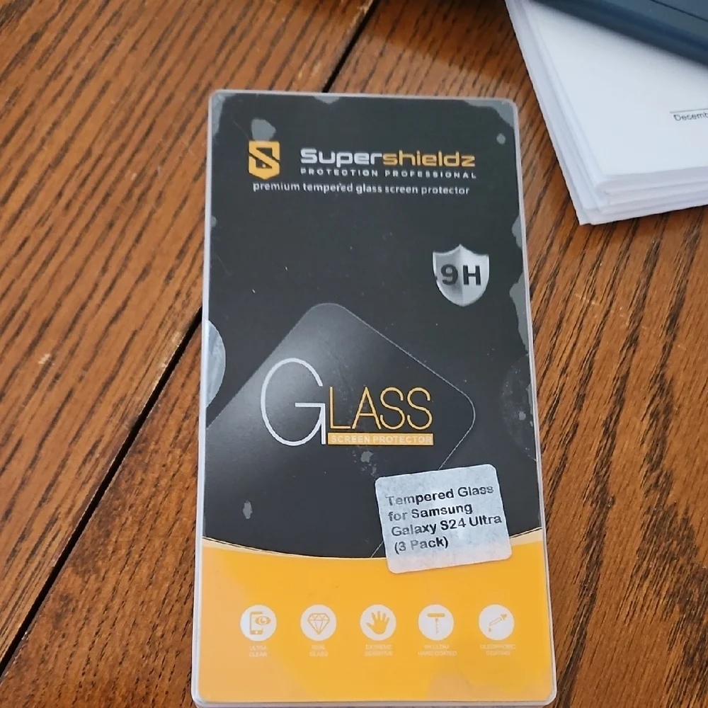 Supershieldz Tempered Glass for Samsung Galaxy S24 Ultra